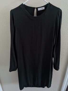 Rodebjer Claudie Dark Forest Green Viscose Tunic Top XS Open Back